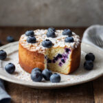 Fluffy Blueberry Greek Yogurt Cake Recipe