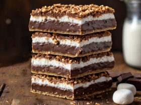 Chocolate Marshmallow Crunch Bars Recipe