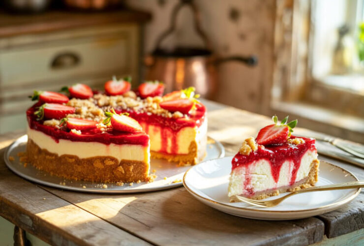 Strawberry Shortcake Cheesecake Recipe