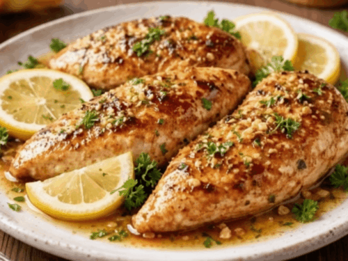 Lemon Garlic Chicken Longhorn Recipe