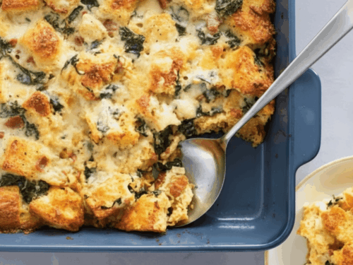 Joanna Gaines Kale And Bacon Casserole Recipe