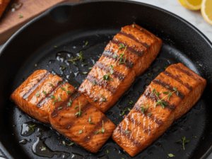 Glazed Grilled Salmon Recipe
