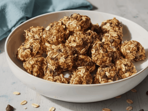 Peanut Butter Oatmeal Chocolate Chip Energy Bites Recipe