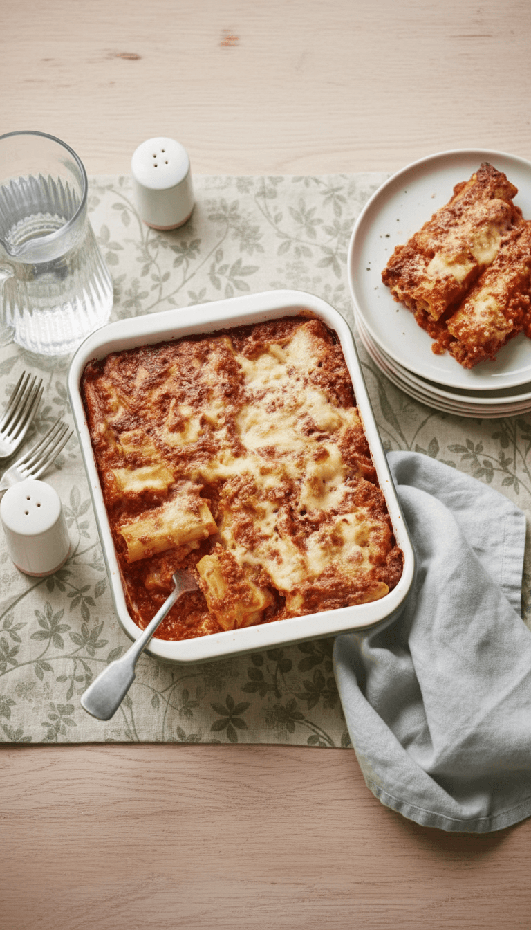 Mary Berry Beef Cannelloni