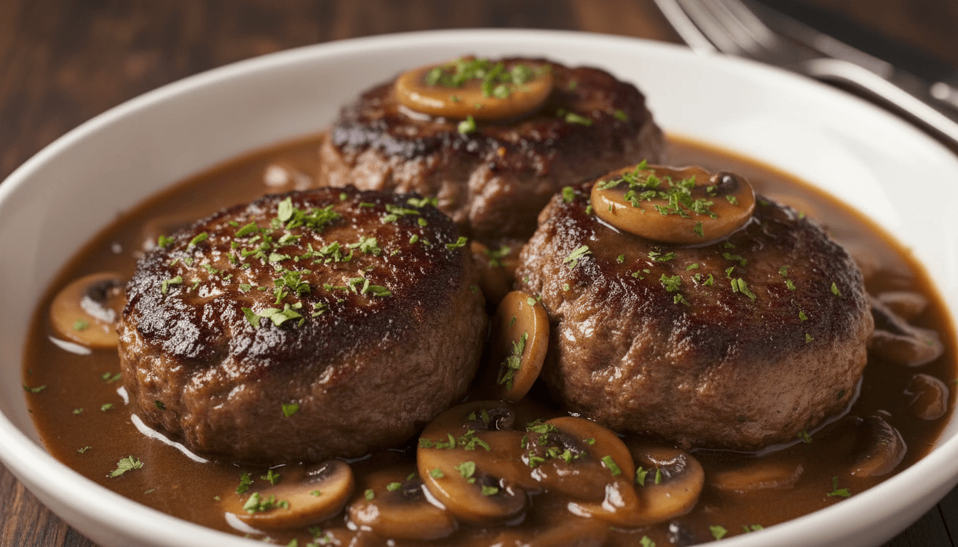 Bobby Flay Salisbury Steak Recipe