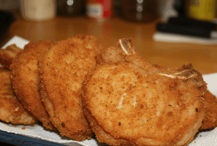 Paula Deen Fried Pork Chops Recipe