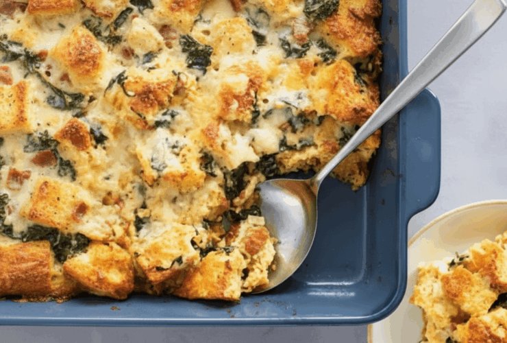 Joanna Gaines Kale And Bacon Casserole Recipe