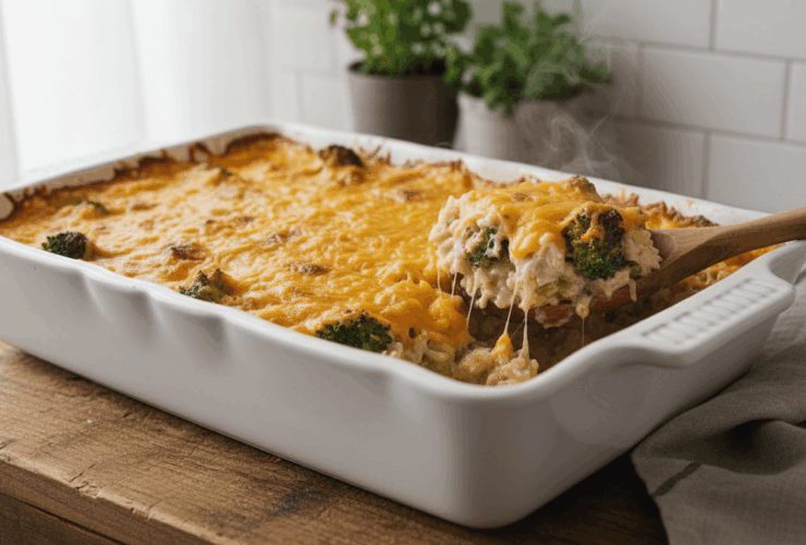 Joanna Gaines Broccoli Rice Casserole Recipe