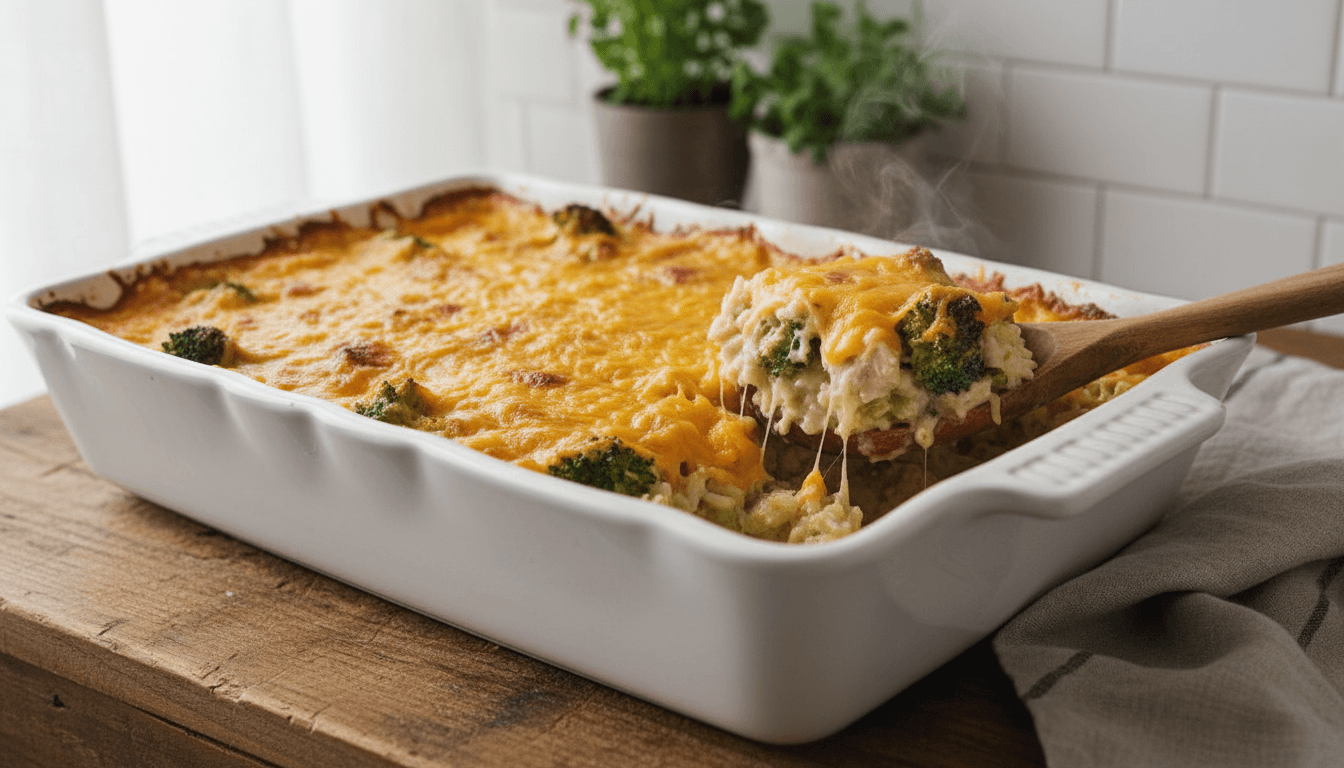 Joanna Gaines Broccoli Rice Casserole Recipe