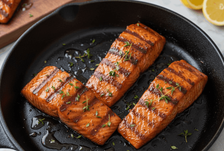 Glazed Grilled Salmon Recipe
