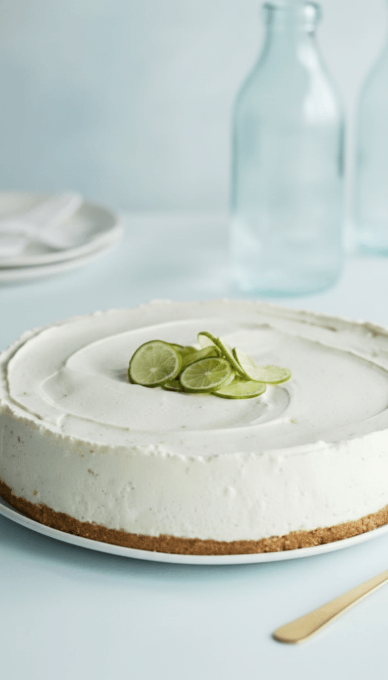 Martha Stewart Key Lime Cheesecake