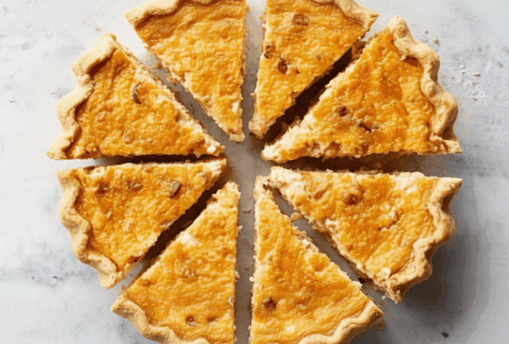 Joanna Gaines 3 Cheese Quiche​ Recipe