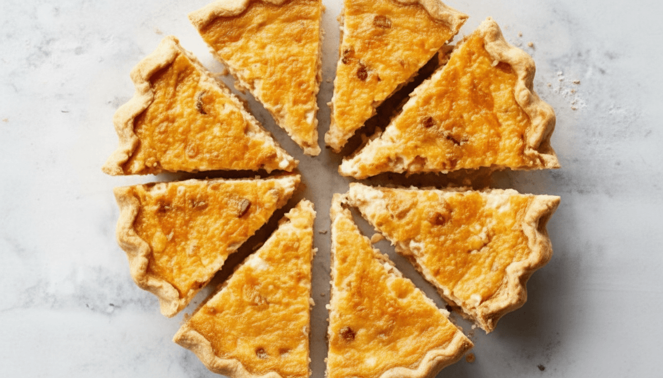 Joanna Gaines 3 Cheese Quiche​ Recipe