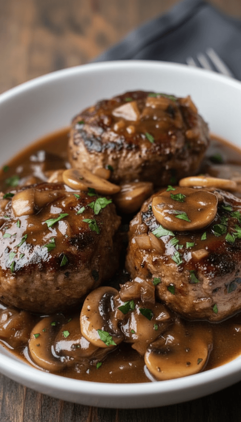 Bobby Flay Salisbury Steak