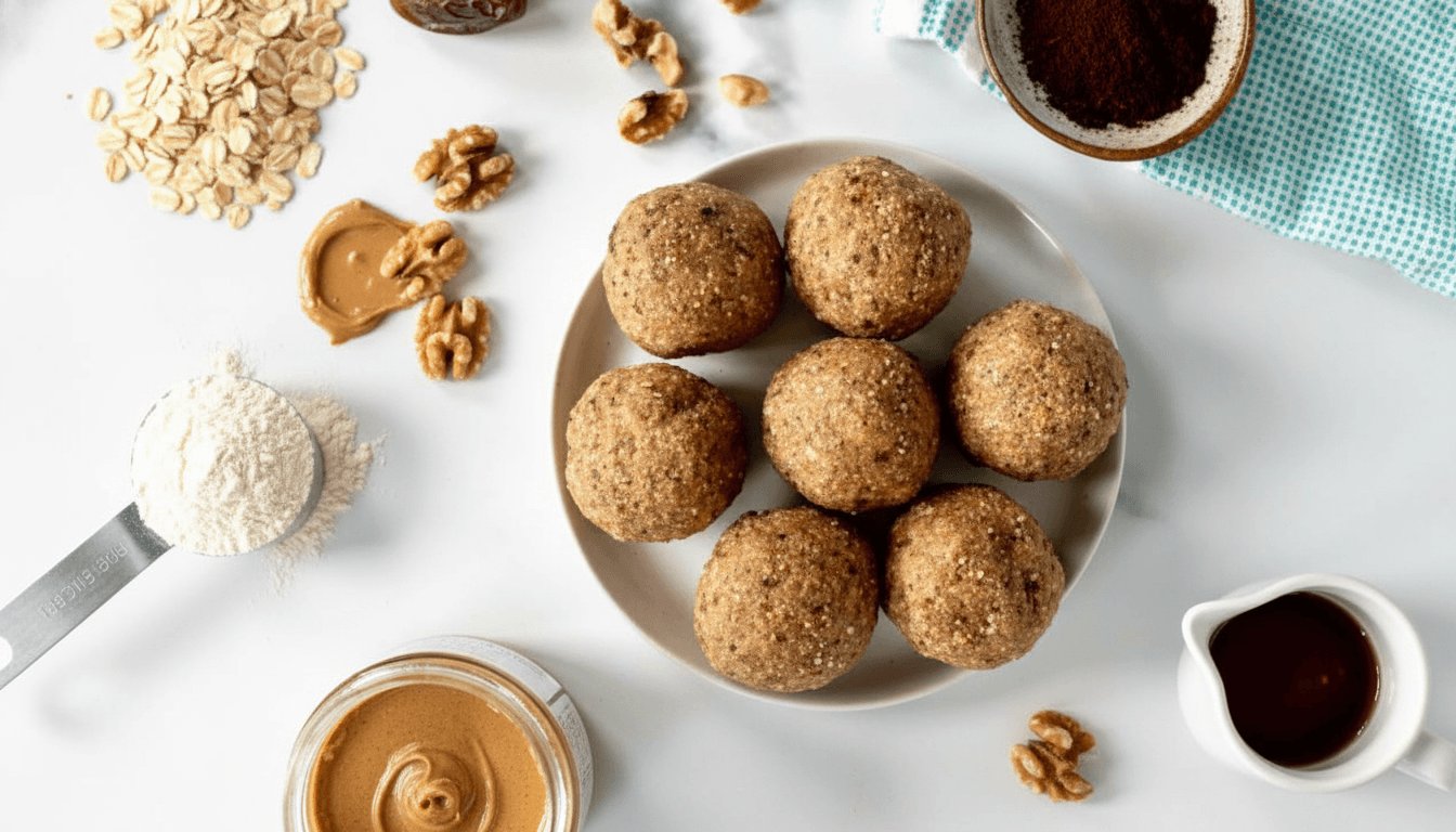 Healthy Coffee Protein Balls Recipe