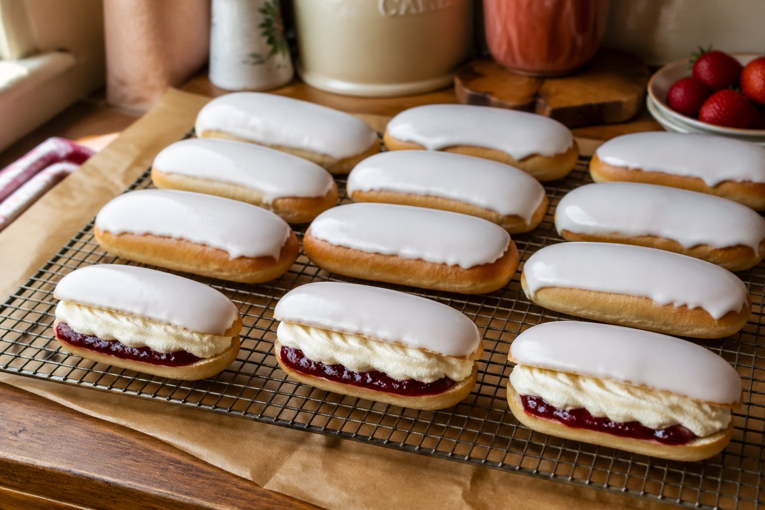 Mary Berry Iced Fingers Recipe