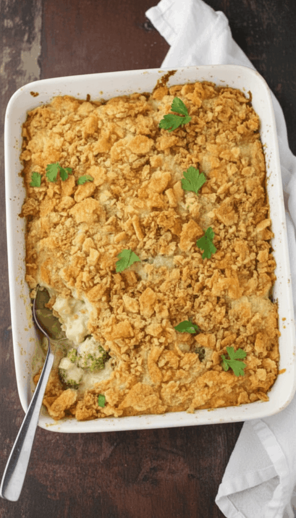 Cracker Barrel Broccoli Cheese Casserole
