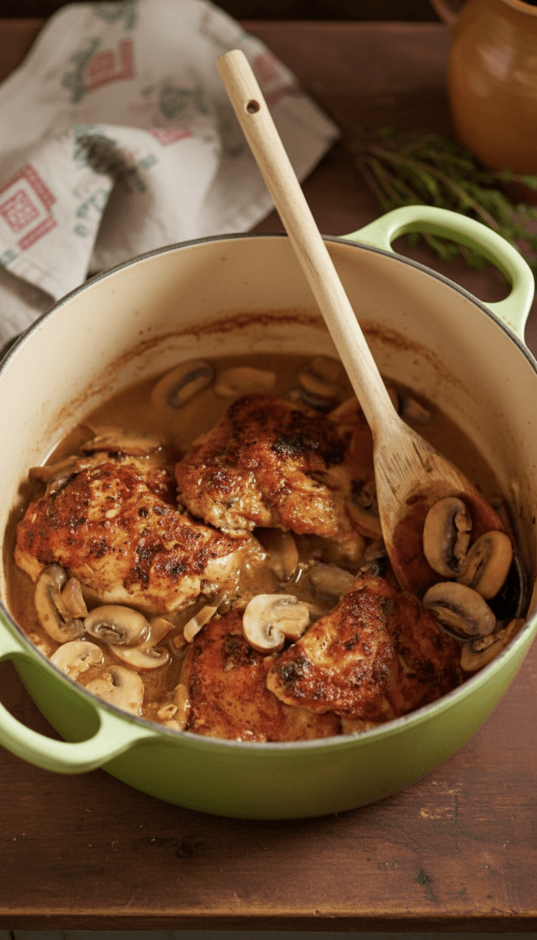 Hairy Bikers Somerset Chicken