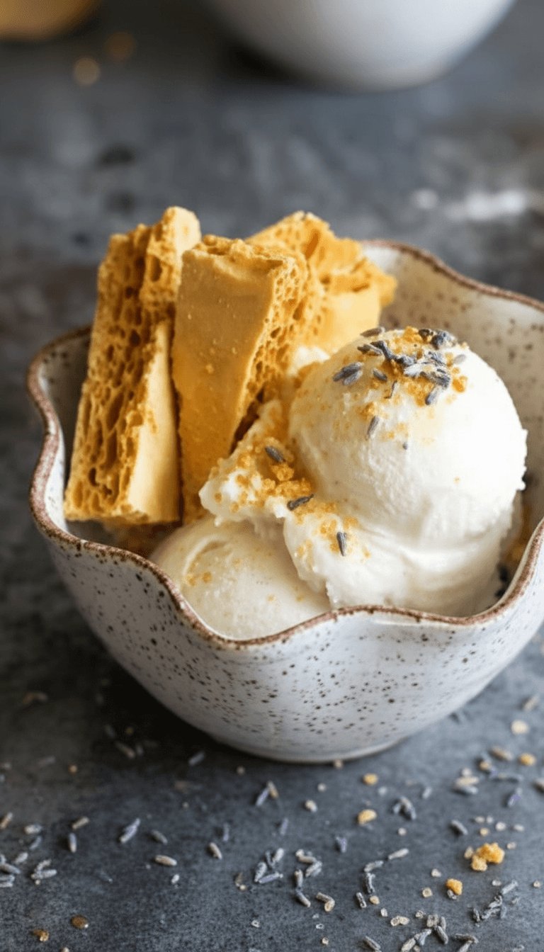 Mary Berry Ice Cream Honeycomb