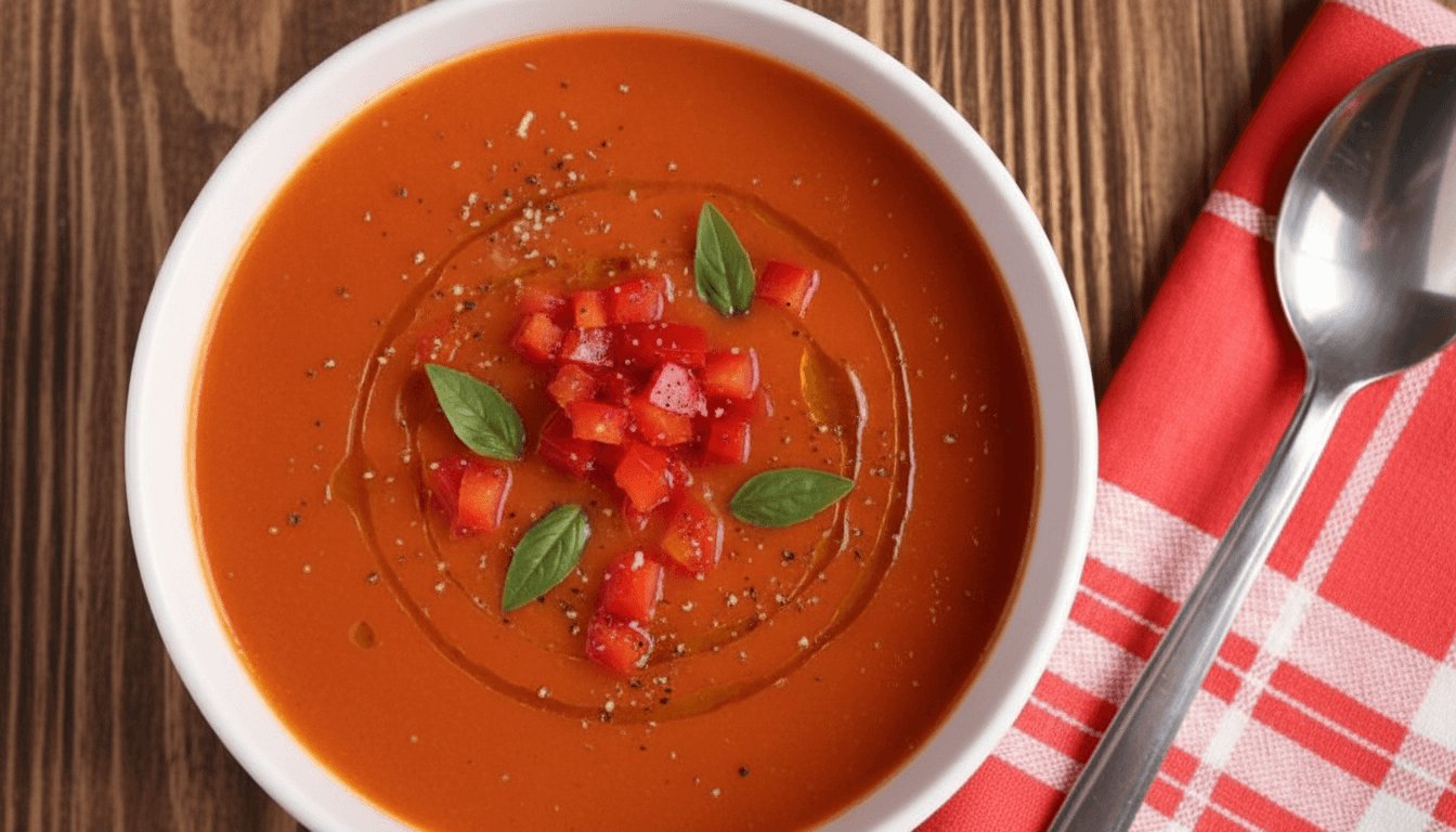 James Martin Tomato And Red Pepper Soup Recipe