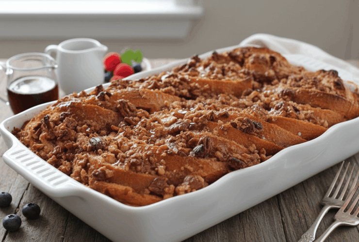 Paula Deen Overnight French Toast Casserole Recipe