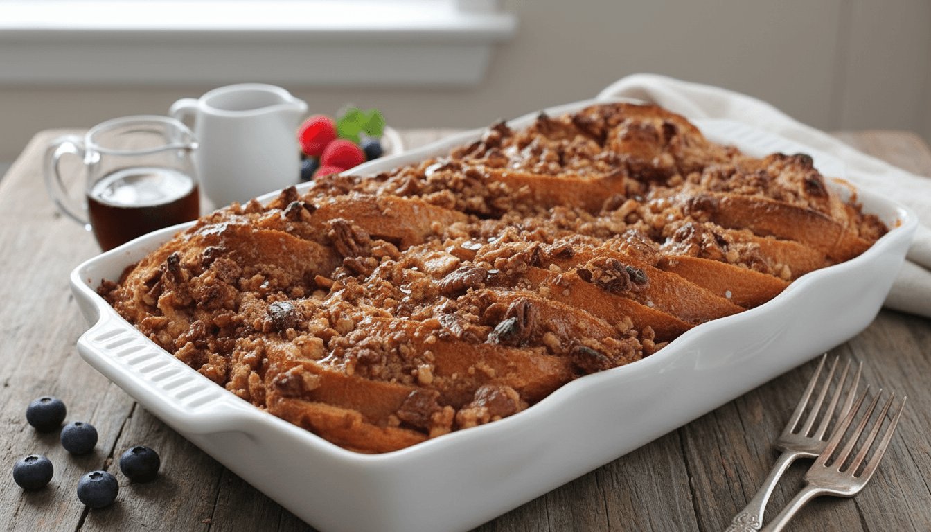 Paula Deen Overnight French Toast Casserole Recipe
