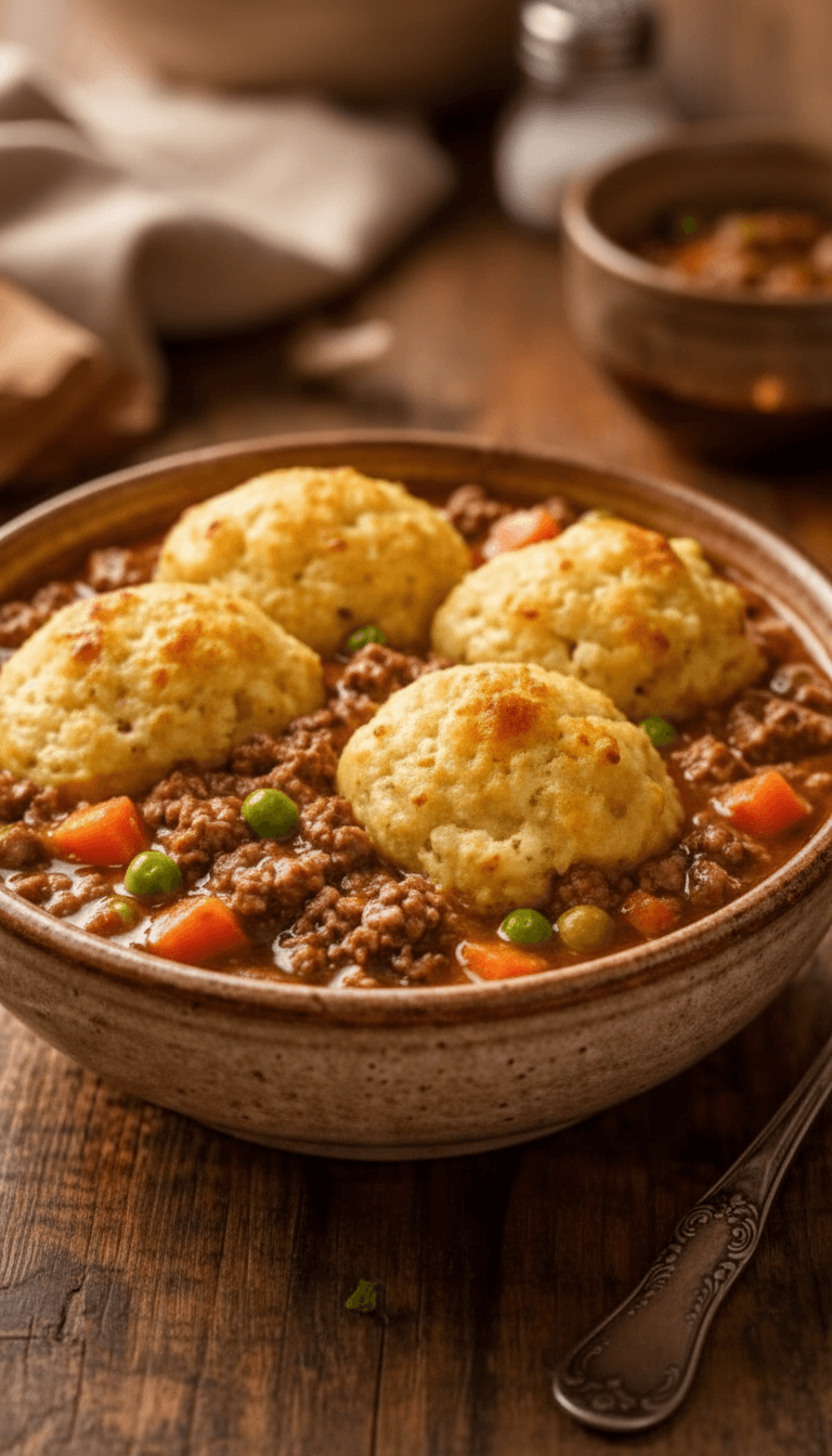 Hairy Bikers Mince And Dumplings