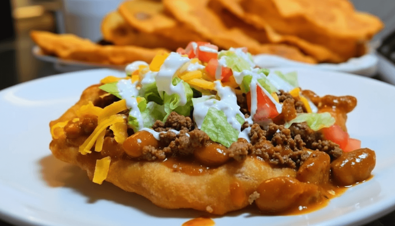 Navajo Taco Fry Bread Recipe