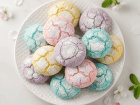 Springtime Crinkle Cookies Recipe