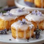 Mini Lemon Cakes With Lavender Glaze Recipe