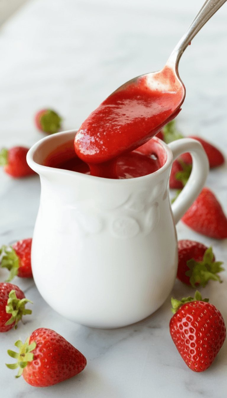 Mary Berry Strawberry Coulis