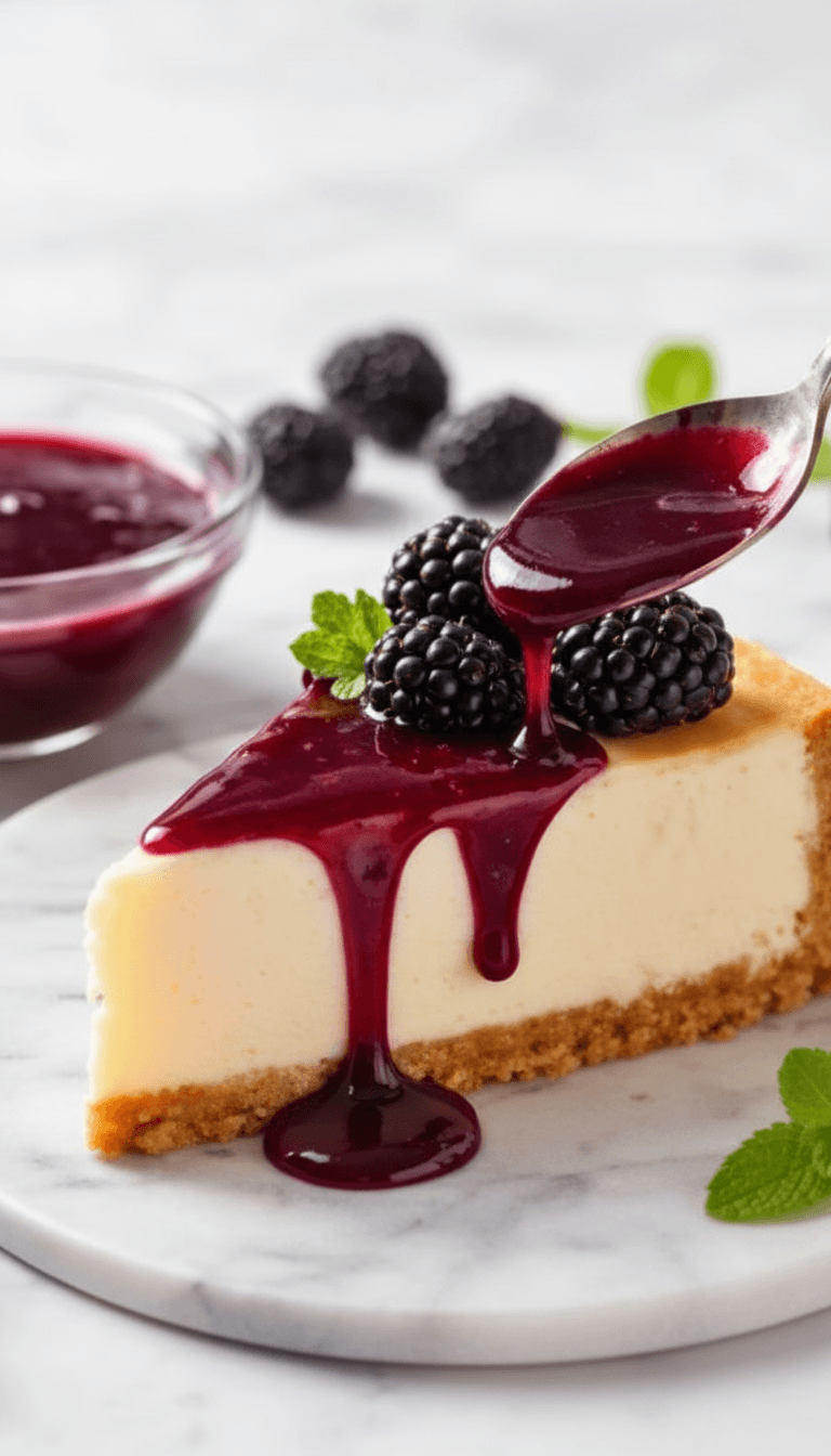 Mary Berry Blackberry Coulis