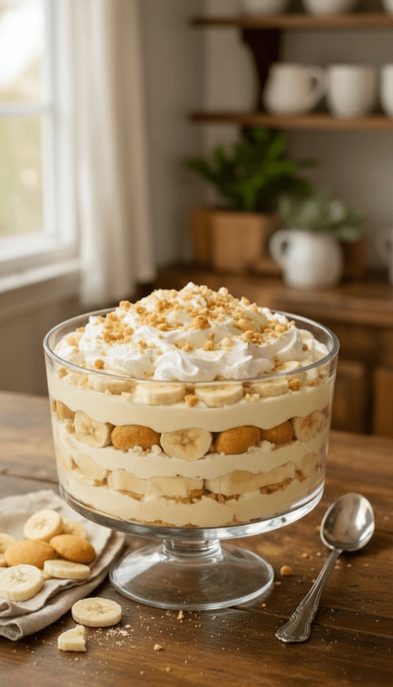 Joanna Gaines Cozy Banana Pudding