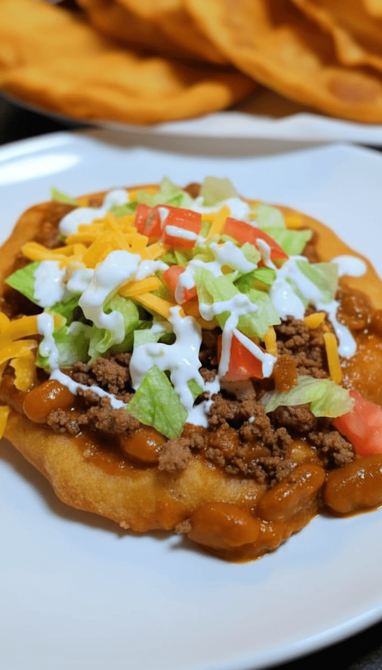 Navajo Taco Fry Bread