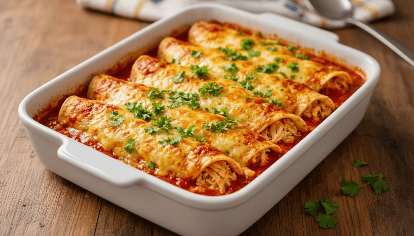 Hairy Bikers Chicken Enchiladas Recipe
