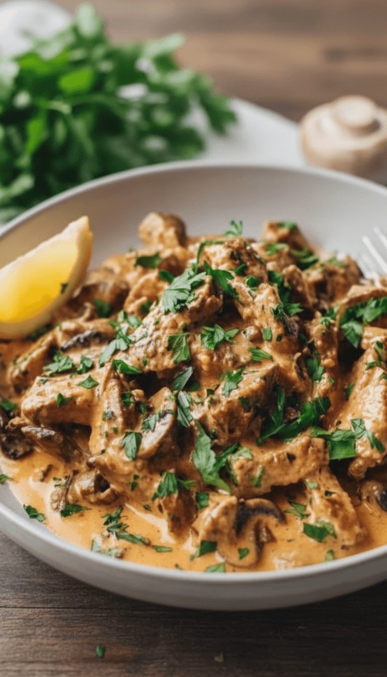 Hairy Bikers Pork Stroganoff