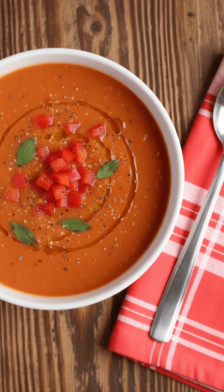 James Martin Tomato And Red Pepper Soup