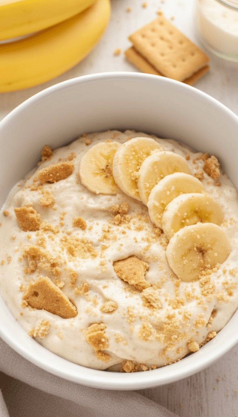 Protein Banana Pudding