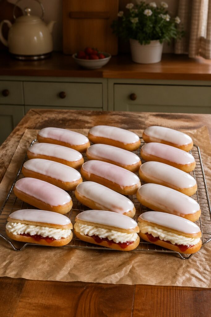 Mary Berry Iced Fingers