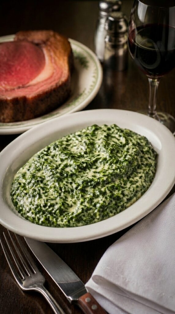 House Of Prime Rib Creamed Spinach