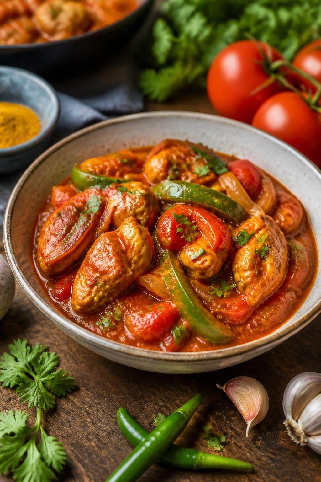 Hairy Bikers Chicken Jalfrezi