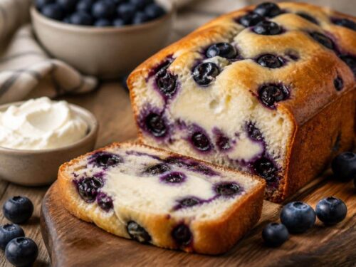 Blueberry Cream Cheese Loaf Recipe