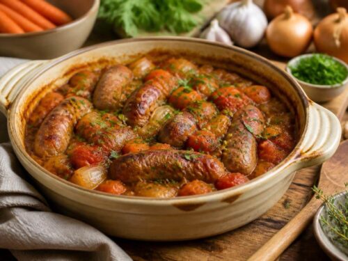 Hairy Bikers Sausage Casserole Recipe