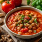 Chickpea Tomato Soup Recipe