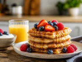 High Protein Waffles Recipe