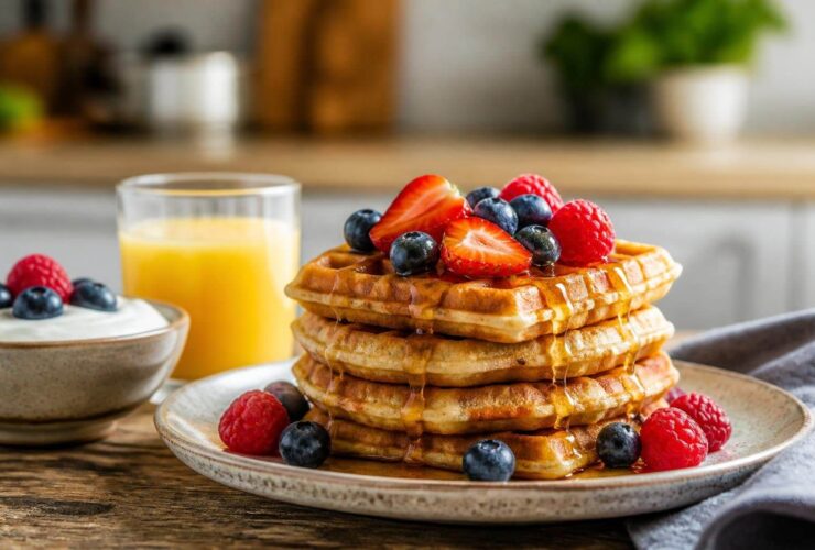 High Protein Waffles Recipe