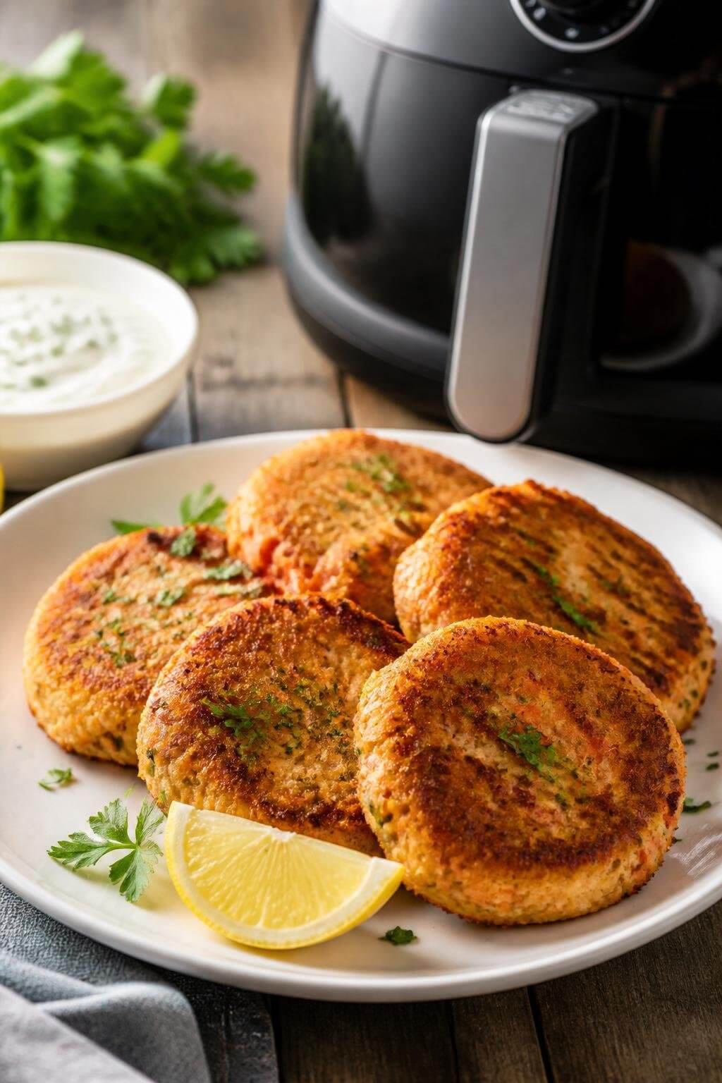 Air Fryer Salmon Patties