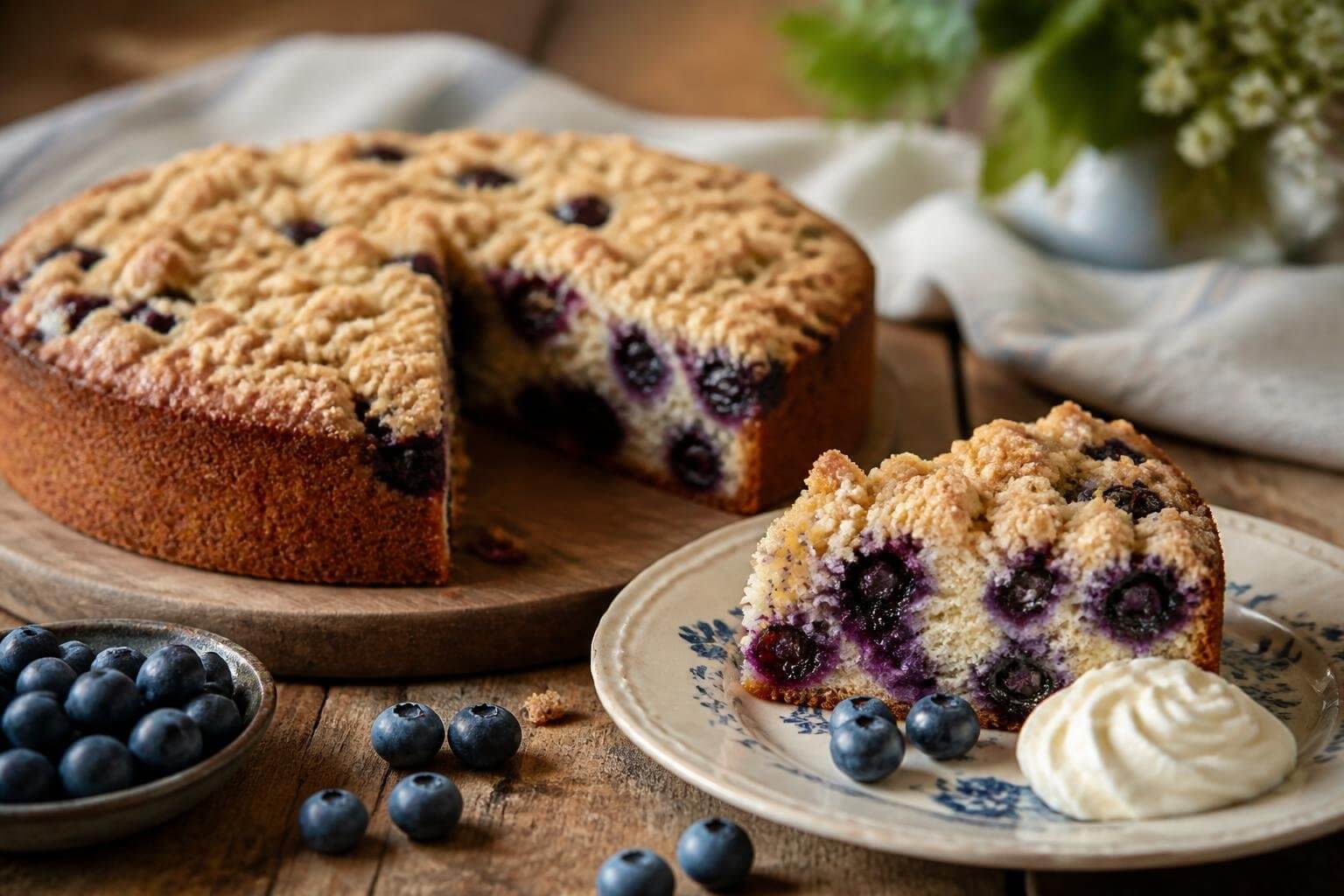 Martha Stewart Blueberry Buckle Recipe