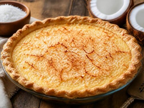 Coconut Custard Pie Recipe