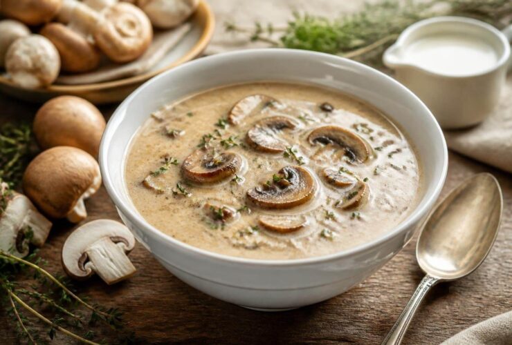 Martha Stewart French Mushroom Soup Recipe